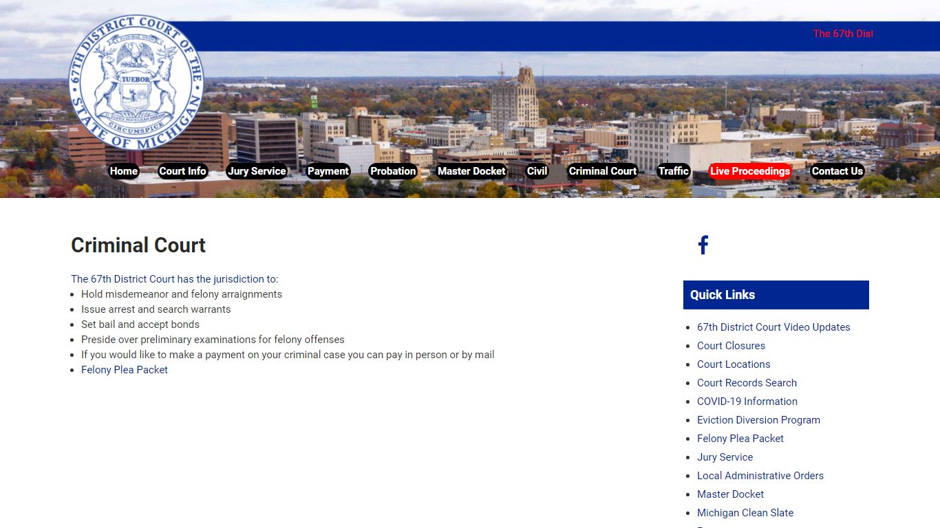 Criminal Court – https://www.67thdc.com